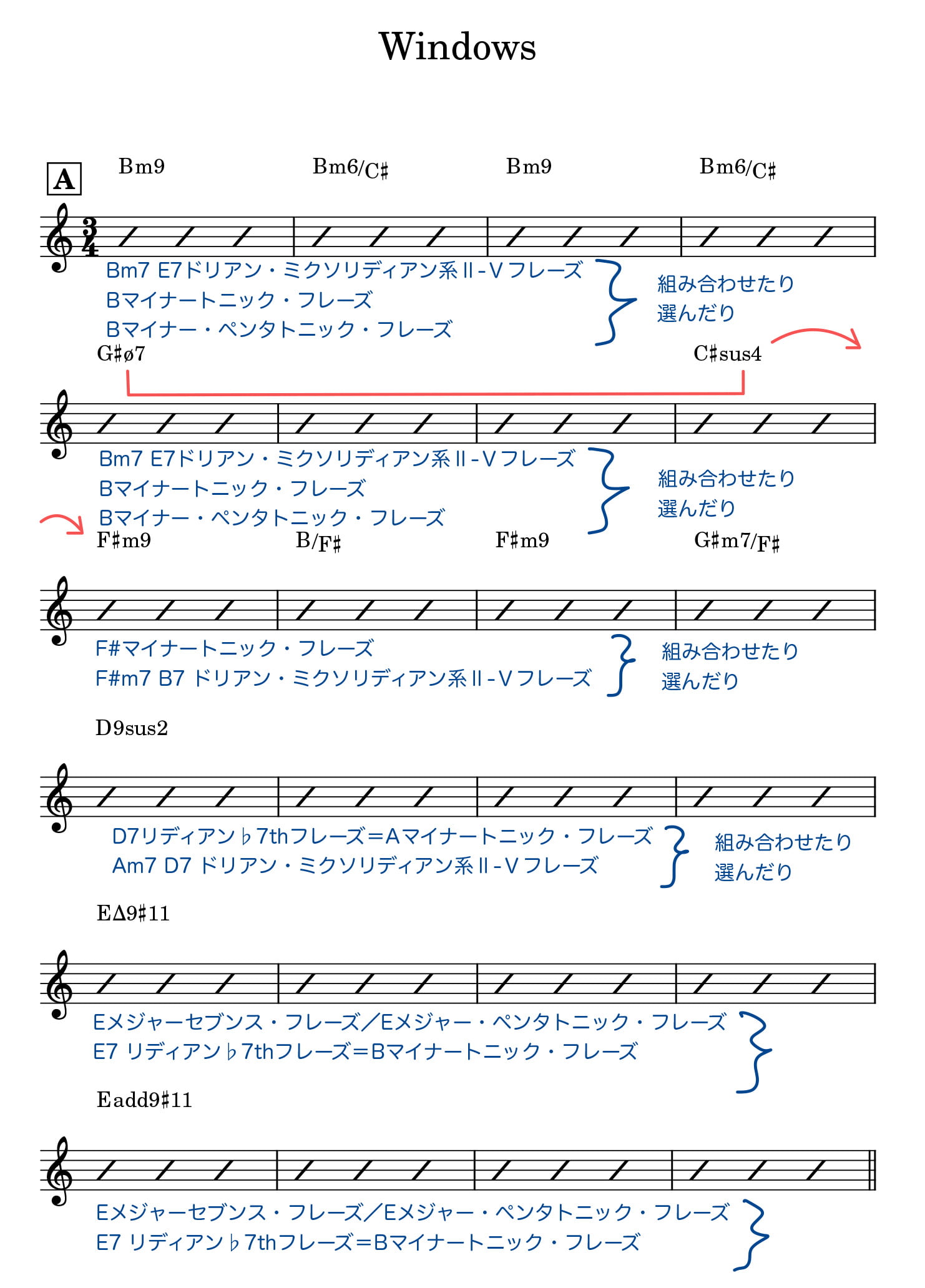 windows-アドリブ　コード進行アナライズ